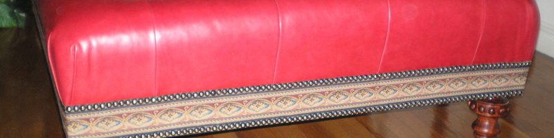 Ottoman and Cushions