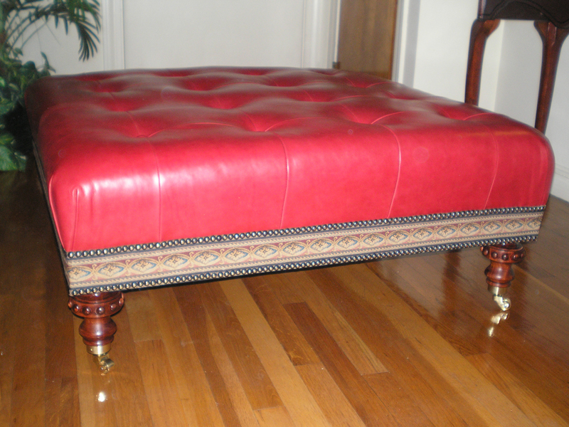 OttomanCushion (4) Custom Upholstery Framingham